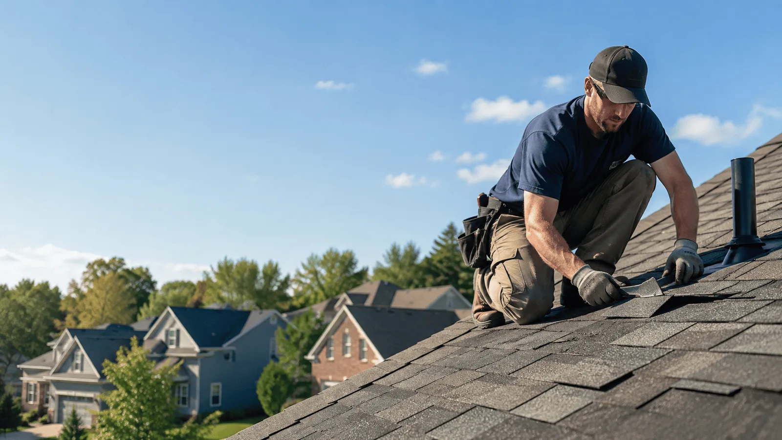 Roof Leak Repair in Lanse, MI near me